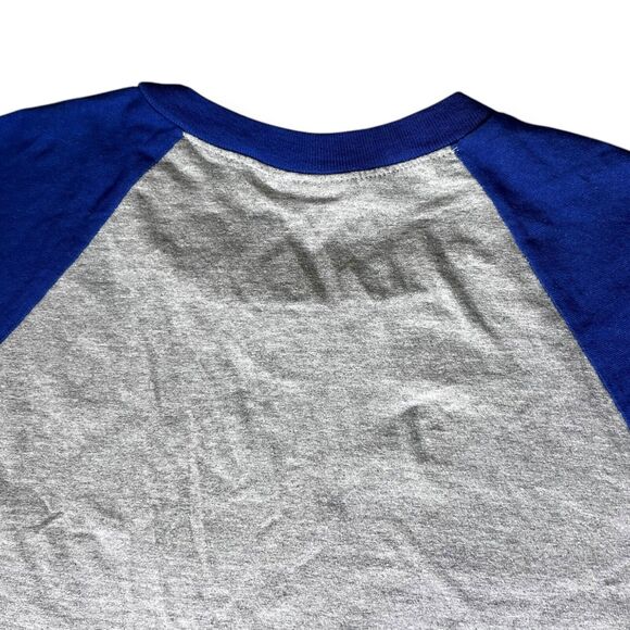 Lee Sports LA Dodgers 2006 Baseball Gray & Blue 3/4 Sleeve Shirt Men’s Size XL - Picture 5 of 5